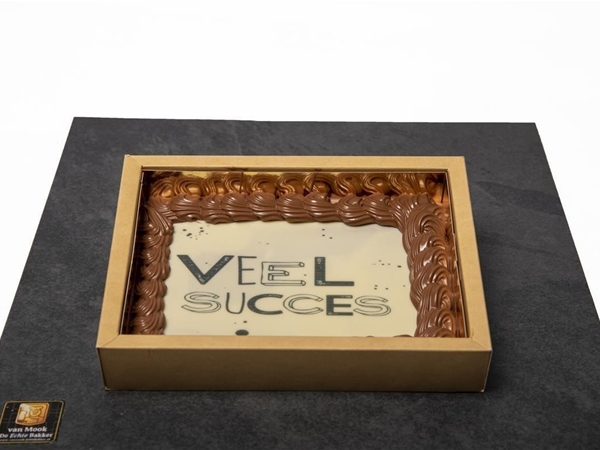 Chocoladetablet Veel succes