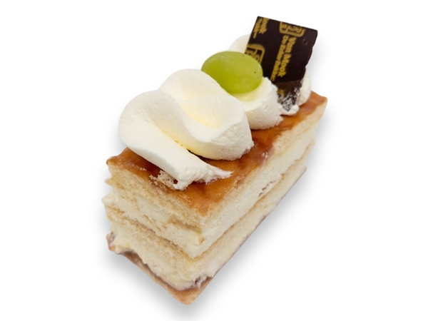 Slagroomcake gebakje